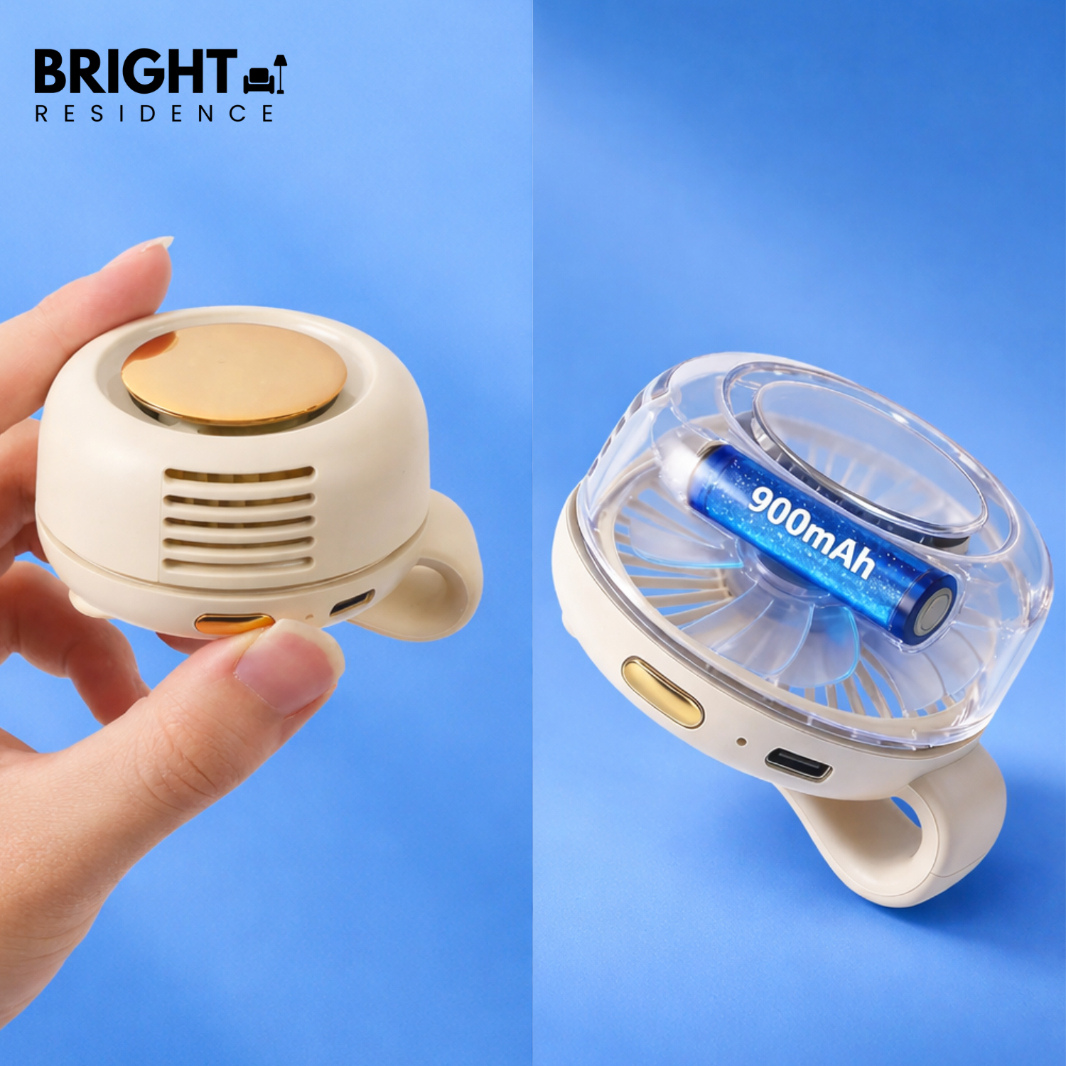 ClipBreeze – Stay Cool Anywhere with Hands-Free Adjustable Airflow