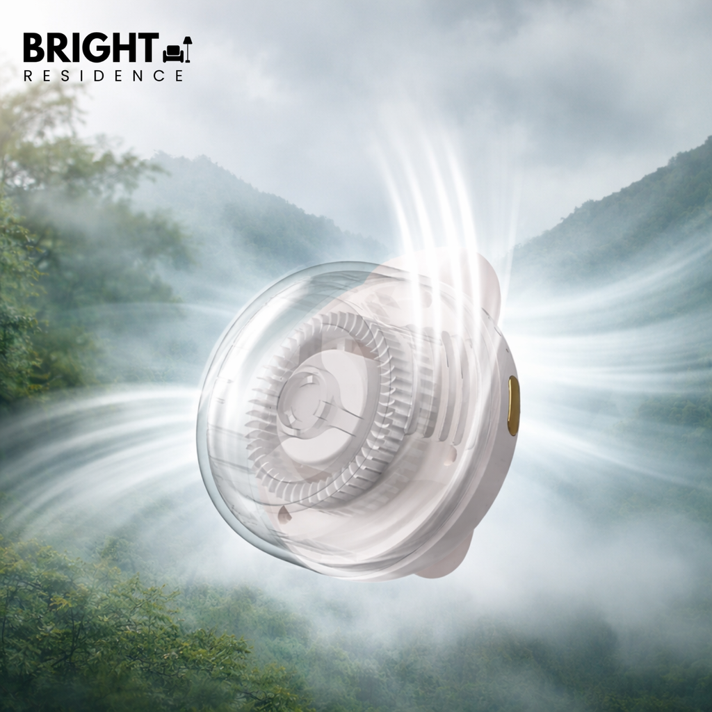 ClipBreeze – Stay Cool Anywhere with Hands-Free Adjustable Airflow